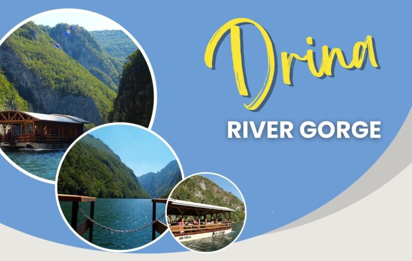 Drina river gorge